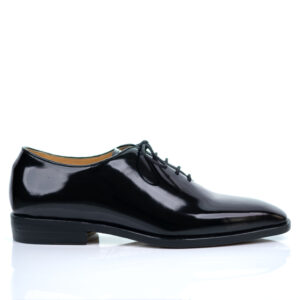 Whole cut shoes | black patent leather